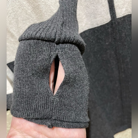 Lululemon After Class Cardigan Heathered Beige & Black Size 4 - Picture 14 of 16